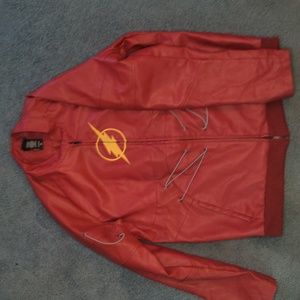 Men's Leather Jacket The Flash